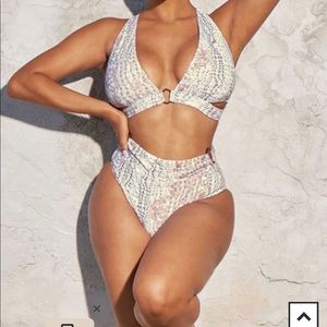 Icon brand new 2 piece high-waist swimsuit
